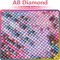 Diamond Painting Kit AB Rose Diamond Art Kits for Adults DIY Round Drills Resin Gem Art Floral Painting by Diamonds